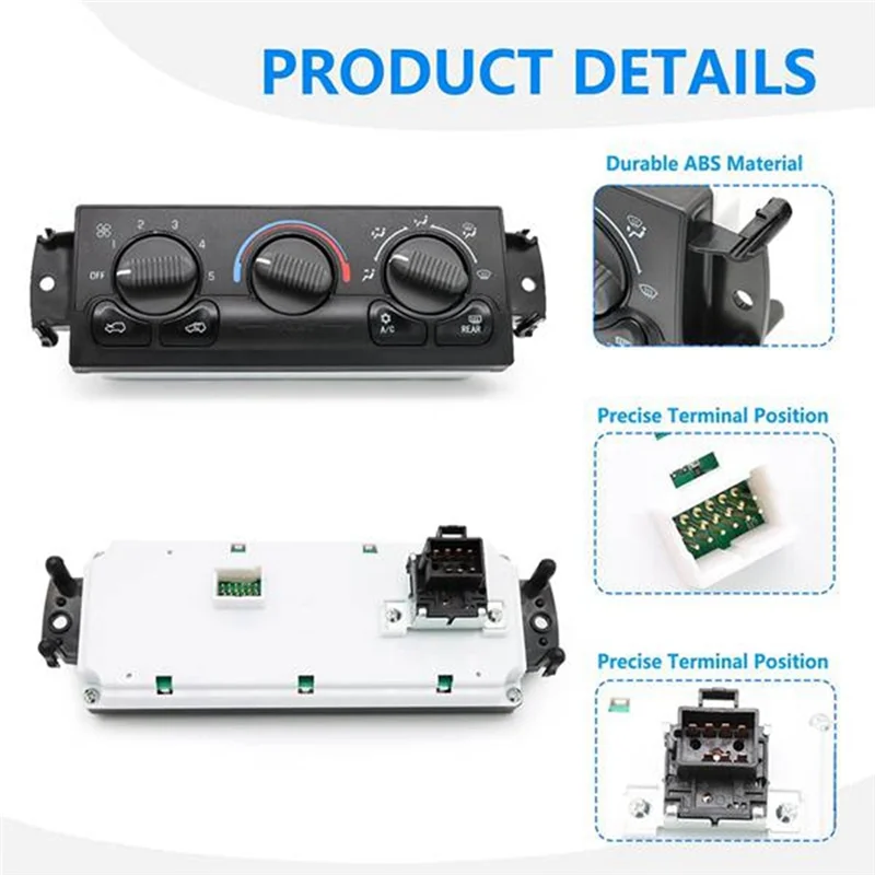 고품질 HVAC 제어 모듈 599-193 GMC 시에라 HVAC 제어 모듈 자동차 액세서리