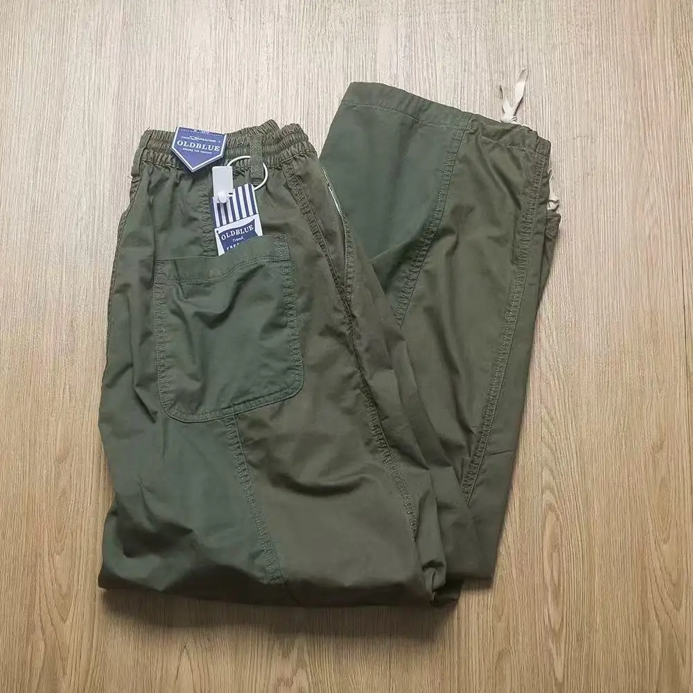 Men's Japan Korean Streetwear Splice Vintage Loose Casual Wide Leg Cargo Pants Women Harem Trousers Cityboy Girls Pant for Men 4