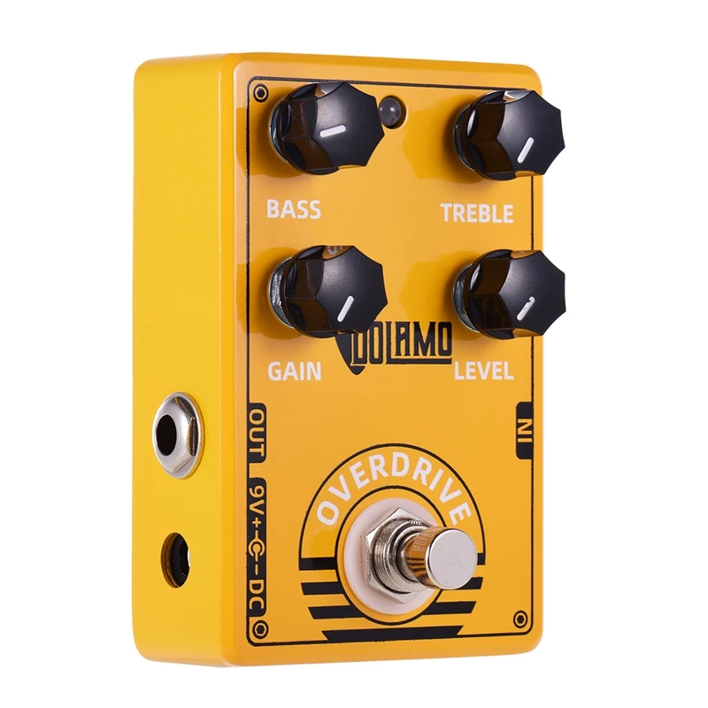 

Dolamo гитарная педаль из алюминиевого сплава, гитарная педаль D-8 педаль для гитарного эффекта овердрайв