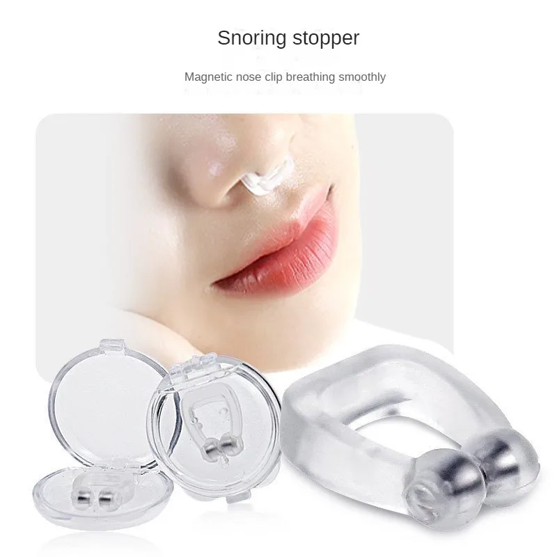 Men's antisnoring nose clip Sleeping antisnoring night use snorer special use