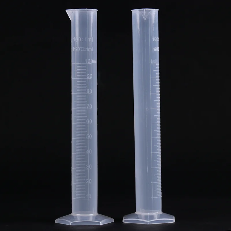 Professional Laboratory Measuring Cylinder - Transparent and Sturdy