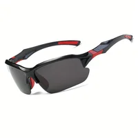 Lunettes de sport polarisées d'extérieur à la mode pour hommes et femmes, coupe-vent adaptées au baseball, la course à pied, la pêche, le golf et la conduite 5