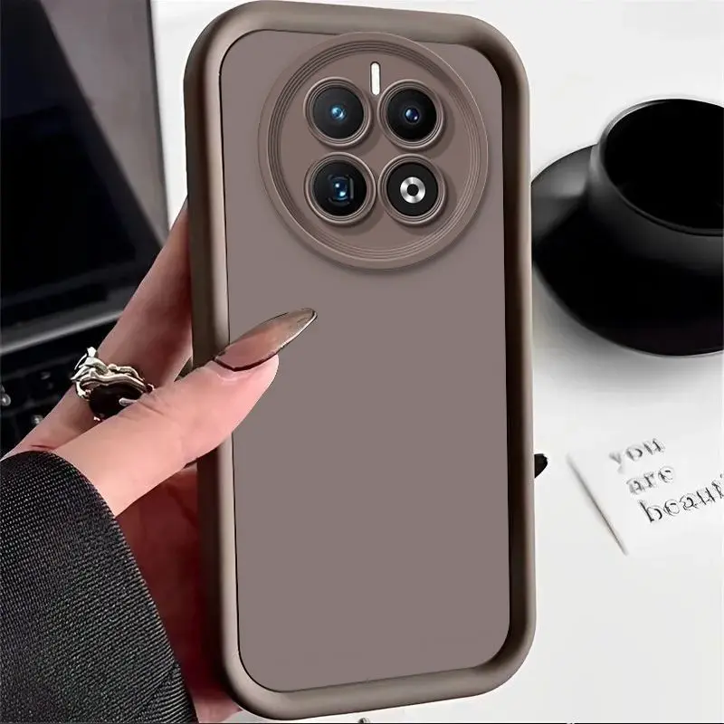 Luxury Soft Matte Silicone Back Cover Phone Case