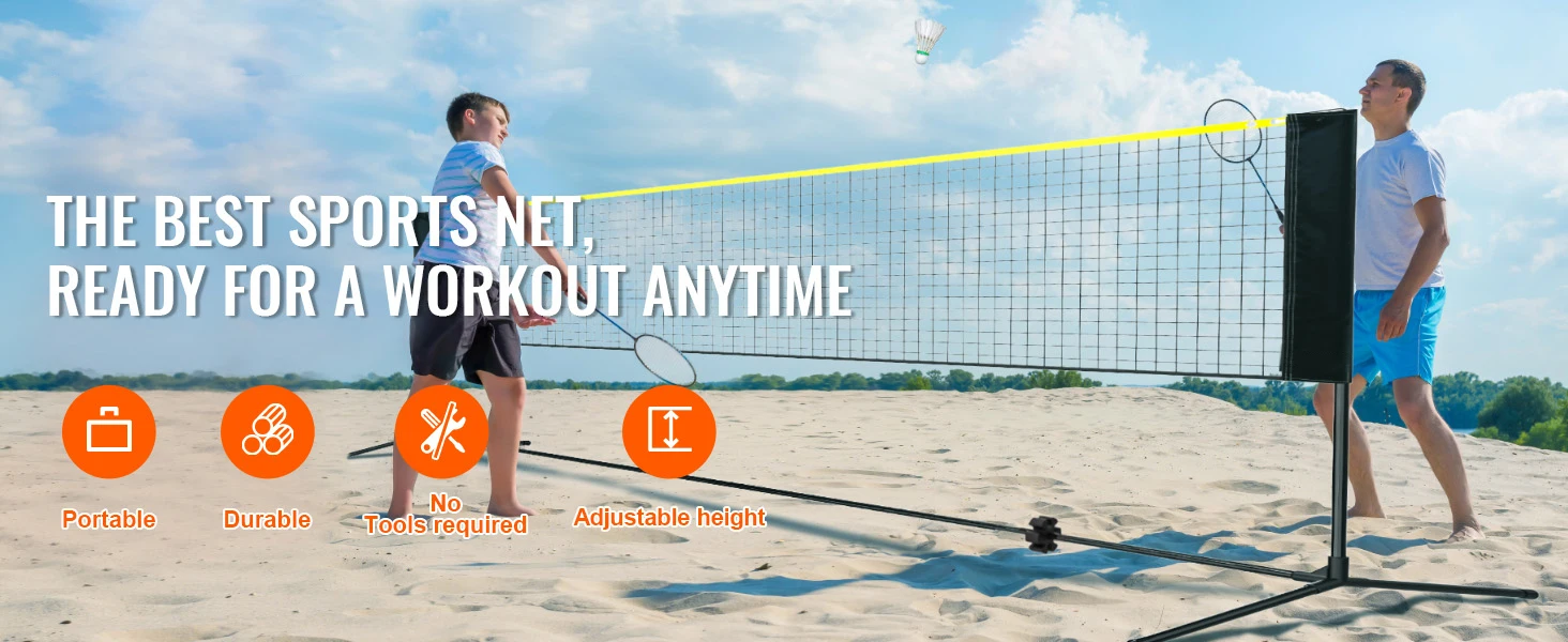 multi sport net badminton pickleball tennis