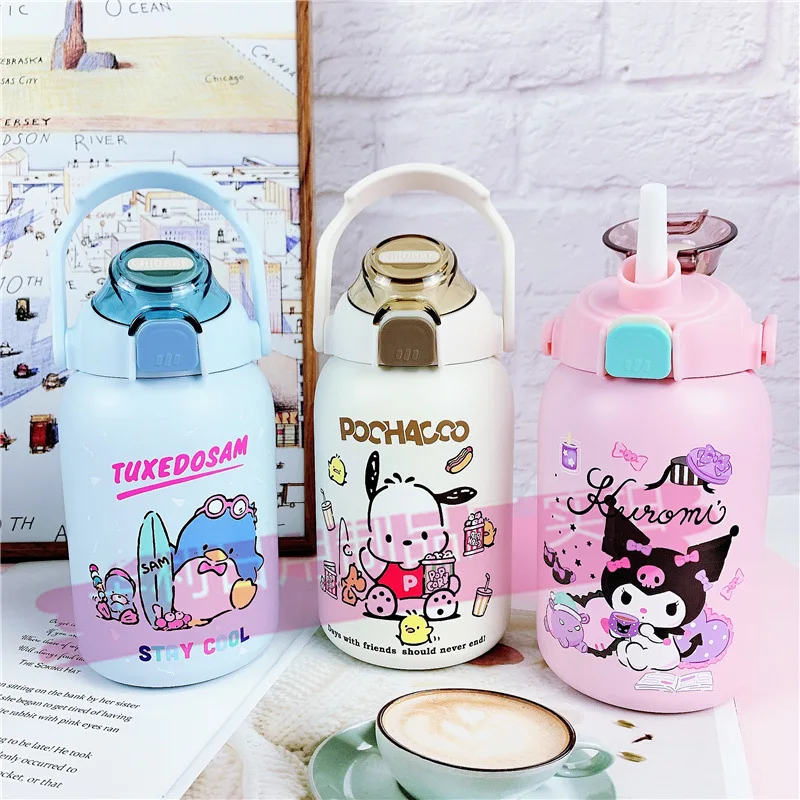 Hello Kitty Water Bottle Straw  Hello Kitty Water Bottle Cap - Animation  Derivatives/peripheral Products - Aliexpress