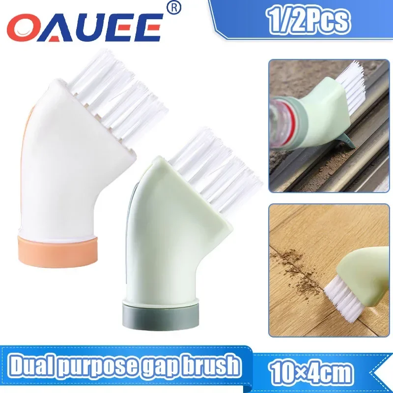 

Creative Multi-use Cleaning Brush Can Be Connected To Mineral Water Bottle Dry-wet Dual-use Cleaning Brush Household Gap Brush