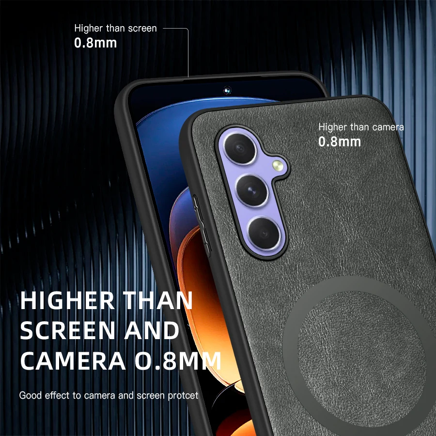Luxury Leather Phone Cover - Premium Protection and Style