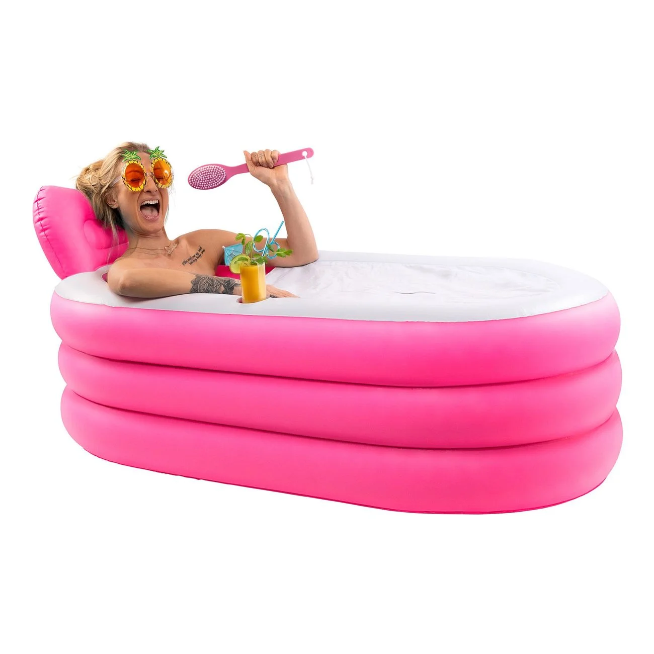 Inflatable Adult SPA Bathtub Small Size Easy Inflate PVC Inflatable Bathtub