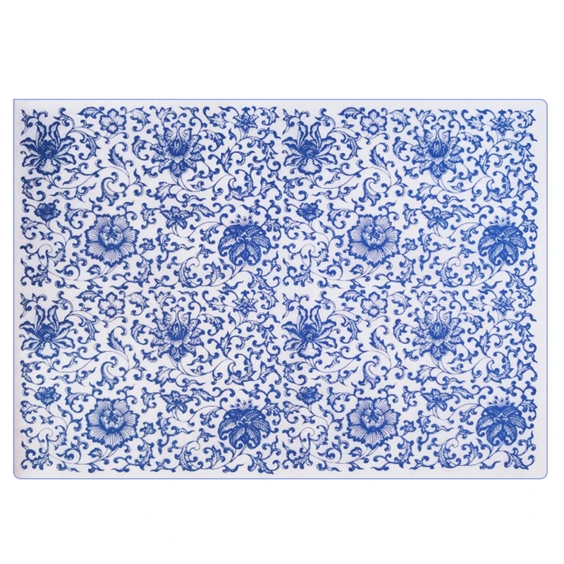 Pottery Ceramics Clay Transfer Paper Exquisite Jingdezhen Plain Ceramic Decal Flower Paper DIY Painted Pottery Sticker