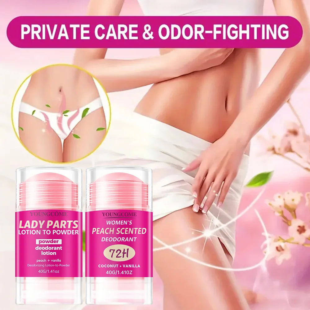 Peach Scent Antiperspirant Deodorant Stick Image 2