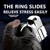 Alloy Throwing Shell Bullet Gun Relieve Stress Ring Spinner Metal Hand Spinner Adult Decompression Toys Stress Relief Office Toy 5