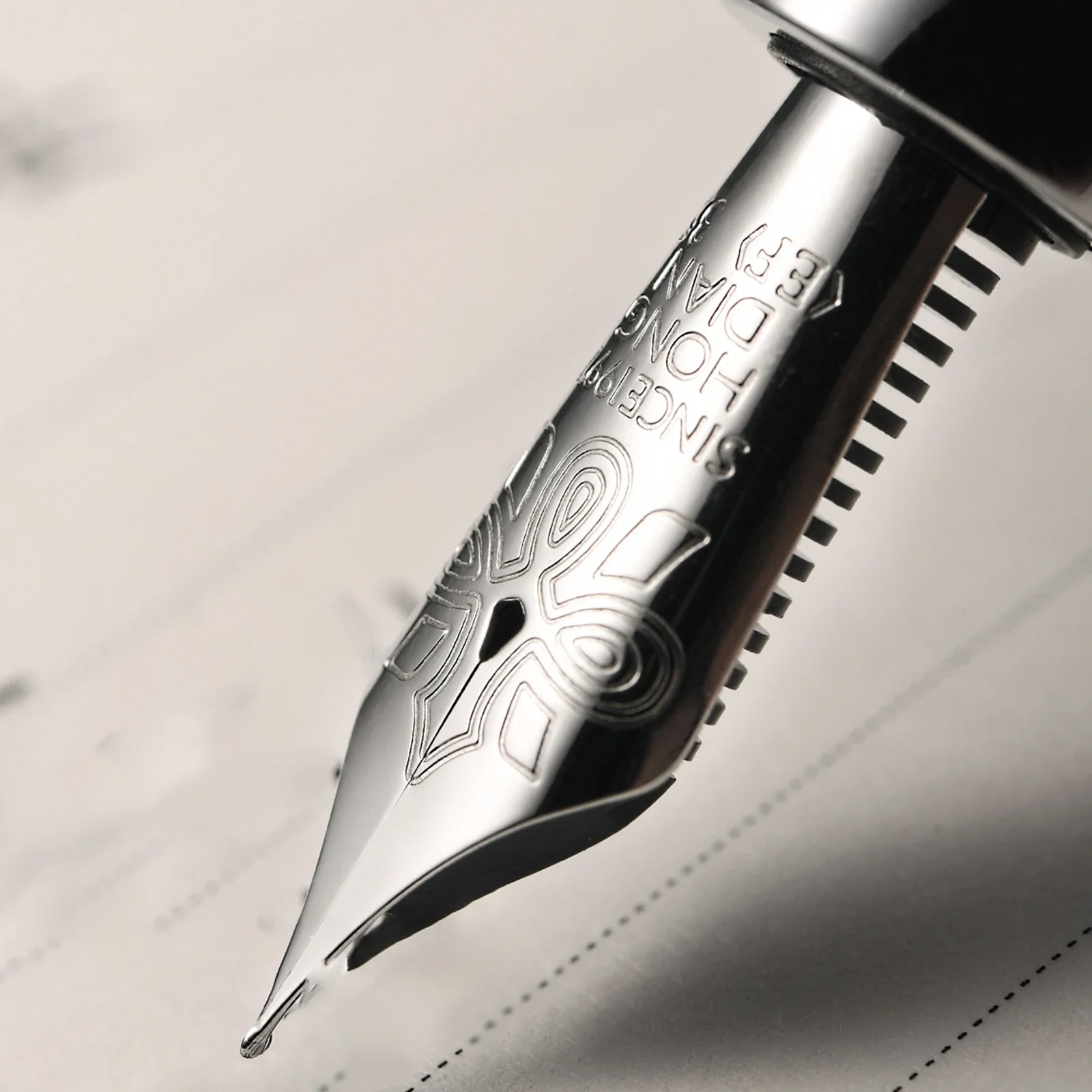 قلم حبر من الراتينج هونغديان D1 ، قلم حبر كتابة مج...