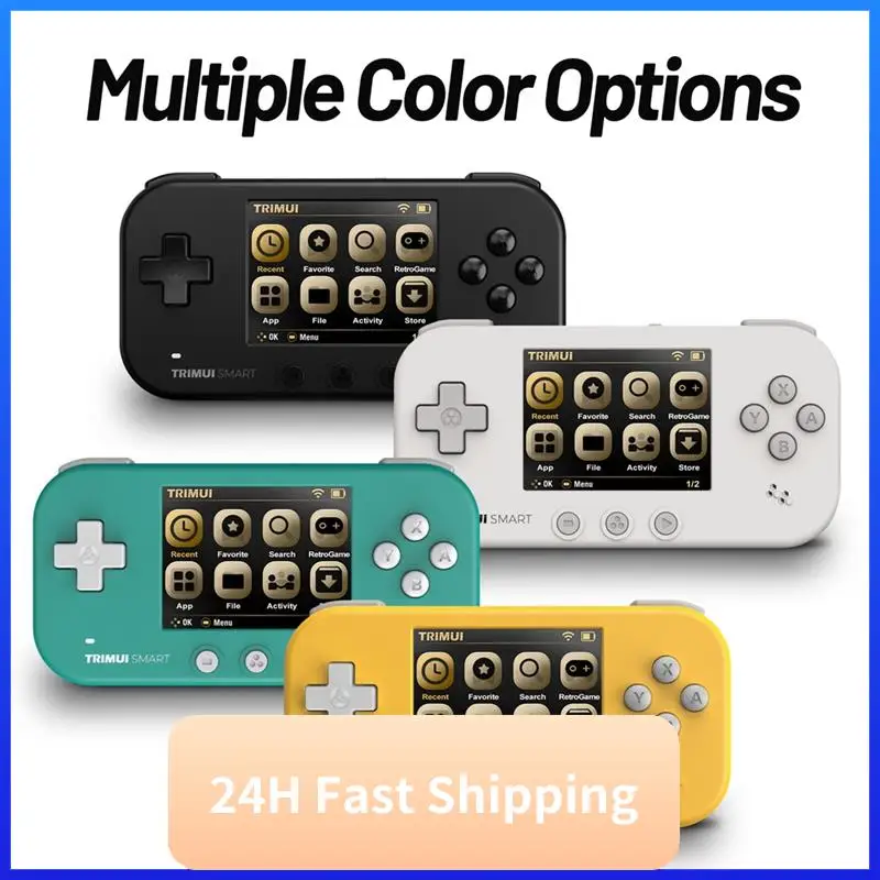 T30C New Trimui Smart Game Console For AMPOWN Matching 2.4Inch IPS Screen Open Source Retro Handheld Wifi Vs Handheld Game Conso
