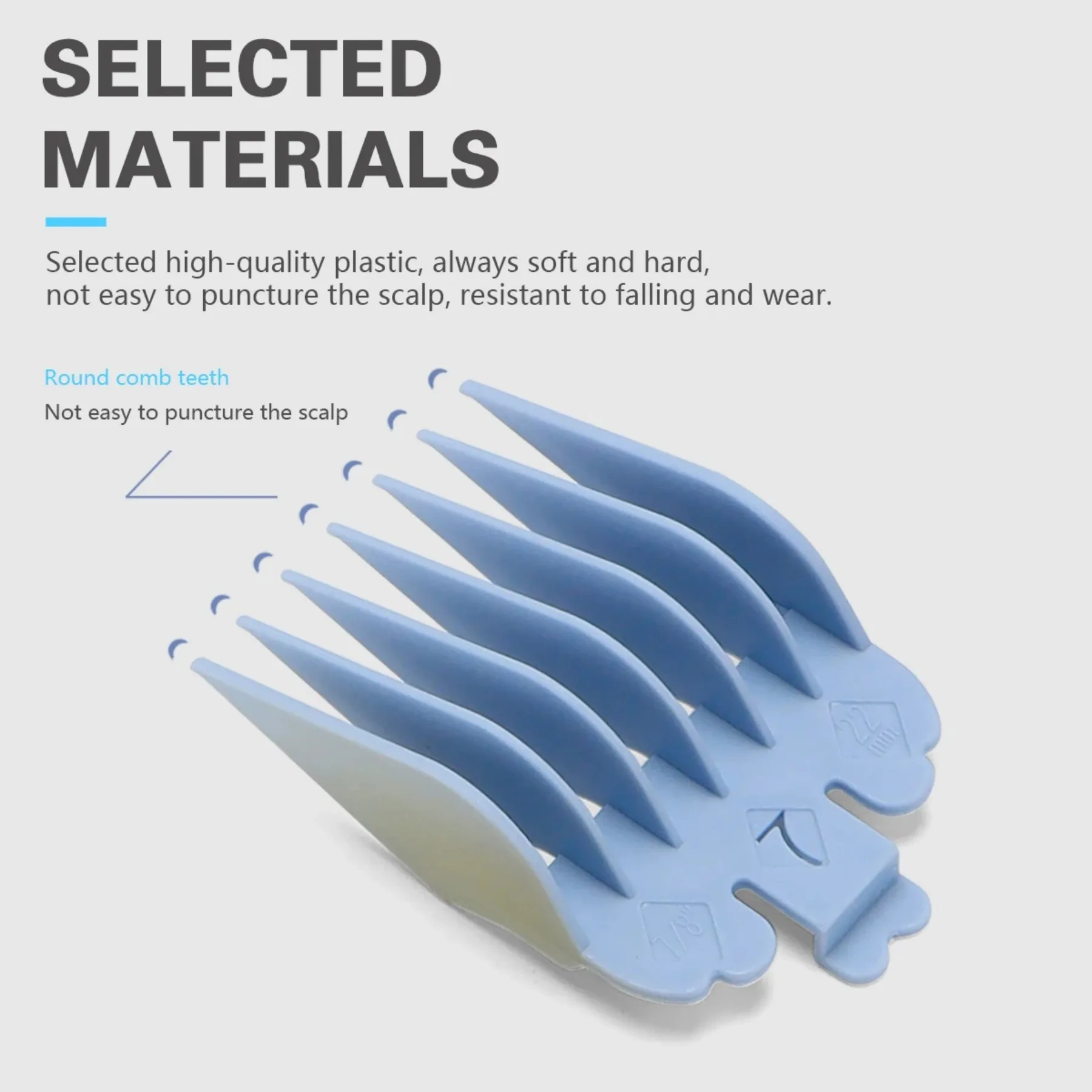 Accessories Universal Hair Clipper Guards 10Pcs Barber Professional Trimmer Attachment Limit Combs Replacement Guards Set