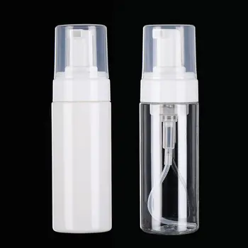 Dispenser di sapone Pratica bottiglia schiumogena trasparente Disinfettante per le mani in plastica durevole Gel doccia Contenitore per pompa liquida Forniture per il bagno 1
