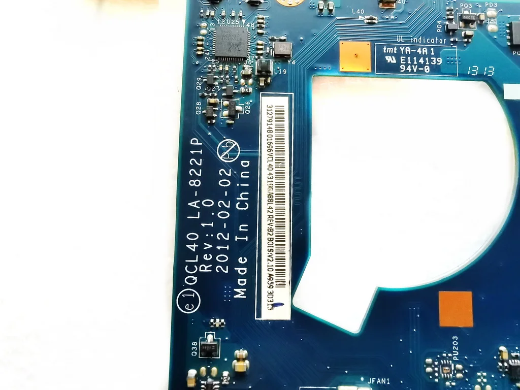 Placa-mãe Qcl40 La8221p para Asus K45vm K45vj Laptop 2gb Testado - Imagem 2