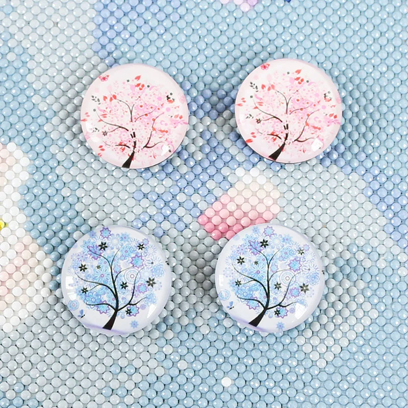 5D Diamond Painting Four Seasons Locator Magnet Holder Accessories Cover DIY Art Embroidery Fixer Tools 1pcs Random Color for HOMFUN,diamond painting accessories