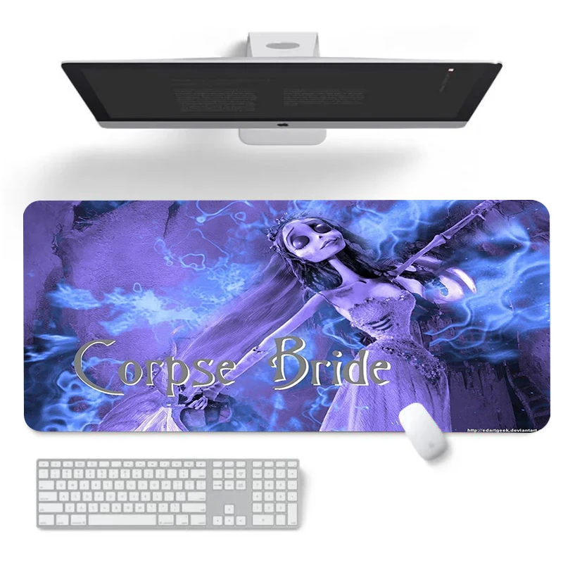 

Corpse Bride Gaming Mouse Pad 900 × 400 Computer Tables Xxl Mousepad Speed Deskpad Large Desk Mat Deskmat Playmat Gamer Cabinet