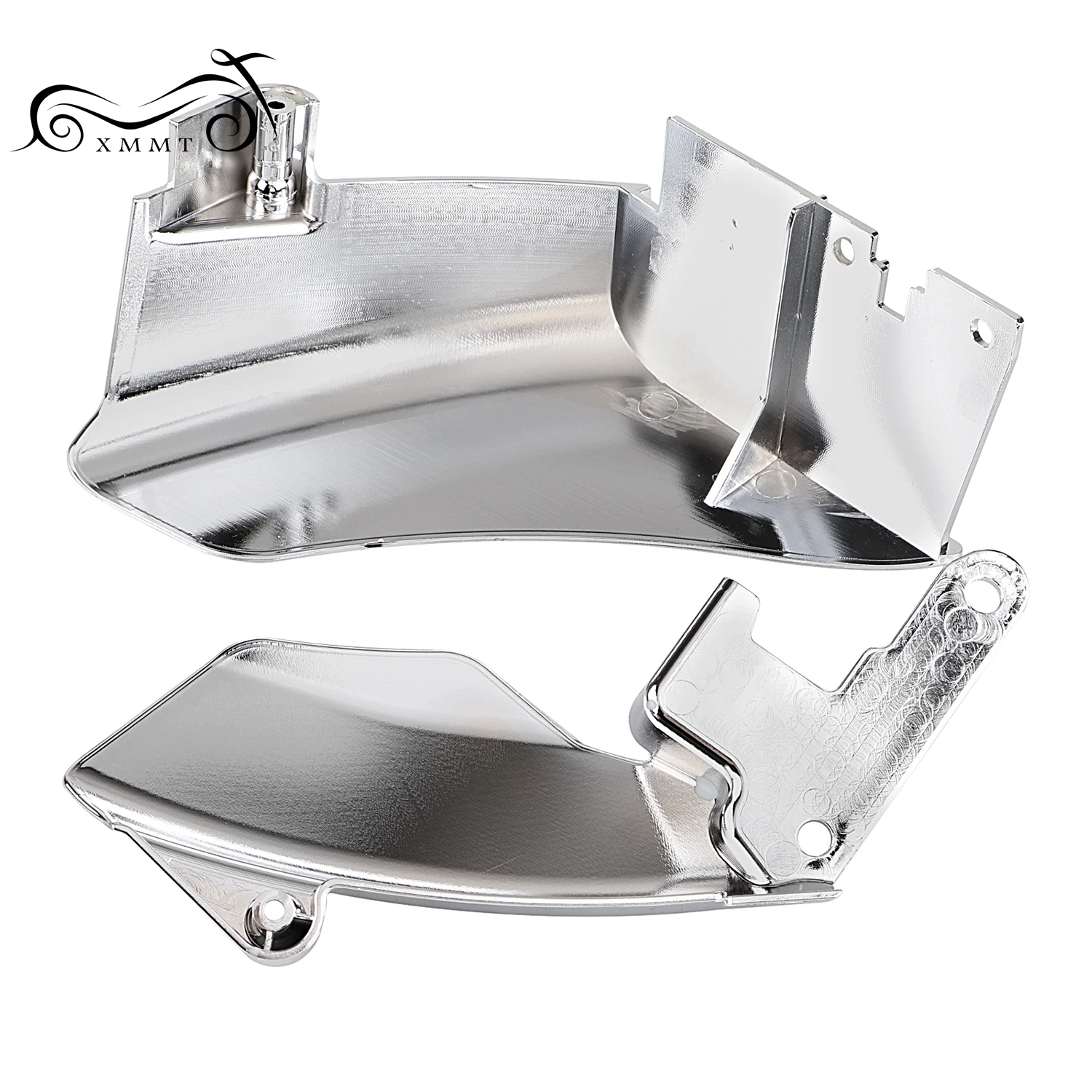 Mid Frame Air Deflector Trim Heat Shield Cover Kit Fit For Harley Dyna 06-UP Super Glide FXD EFI FXDI Switchback FLD Chrome