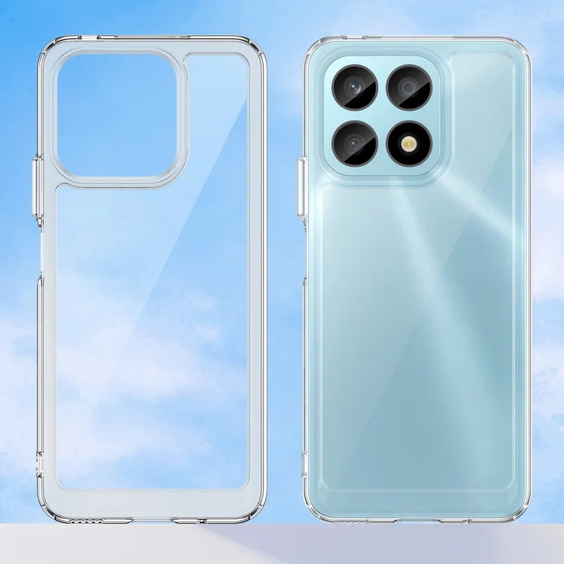 Honor X6b EASSGU Custodia Per HONOR X7a (6.75" Inches), Cover Silicone TPU Telefono Honor - Foto 2