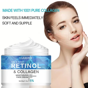Retinolo Rassodante Crema Per Il Viso Lifting Collo Anti-età Rimuovere Le Rughe Notte Crema Da Giorno Idratante Siero Viso Cura Della Pelle Del Corpo 1