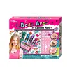 2024 Kids Makeup Set Body Art Tattoo Set Tattoo Pen Tattoo Stencil Gem Stickers Set  Kids Toys 3