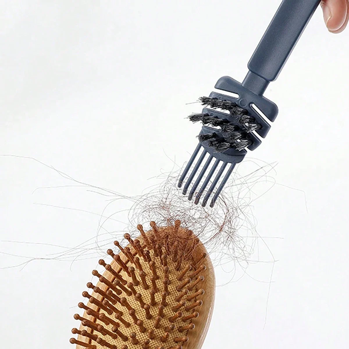 1pc-Comb Cleaning Brush Comb Cleaning Brush Brush Cleaning Tool Hair Dirt Removal Device Creative Suitable for Home Salon