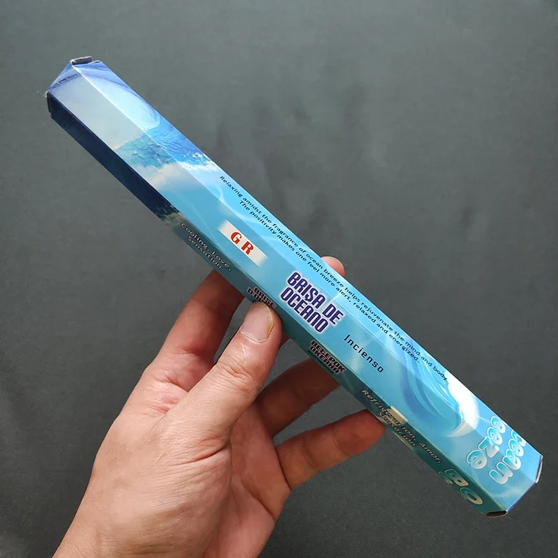 White Sage & Lavender Aromatherapy Incense - Purifying & Deodorizing Air with Sea Breeze Love Essence for Meditation & Yoga (20 Sticks)