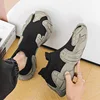 2025 Spring/Summer New Casual Soft soled Sneakers, Large Sized Shoes, Men's One Step Breathable Dad Shoes 3