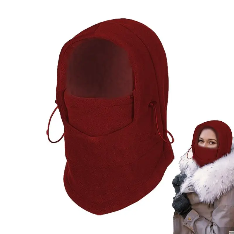 

Winter Face Masque Neck Gaiter Warm Headwear Thermal Hat Ski Masque Windproof Full Face Cover Cold Weather Hat For Men Women