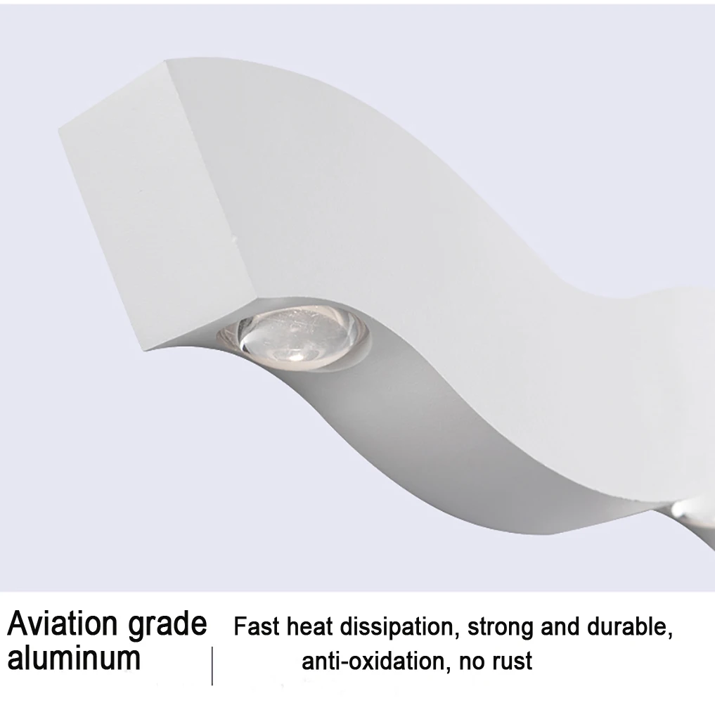 4W AC85-265V LED Wall Lamp Indoor&Outdoor IP65 Waterproof Nordic Modern Minimalist Style Lamps With 3 Years Warranties