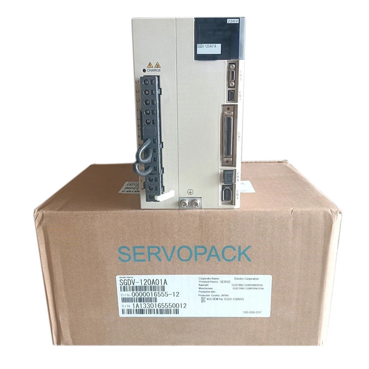 브랜뉴 SGDV-120A01A SGDV-180A01A SGDV-200A01A 오리지널 박스 포장 AC 서보 드라이버