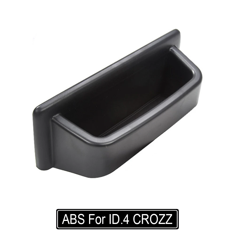 

Новинка для VW ID.4 CROZZ ID3 2021 2022 коробка для хранения на приборной панели из АБС-пластика Органайзер Флокированный лоток для автомобильных телефонов очков