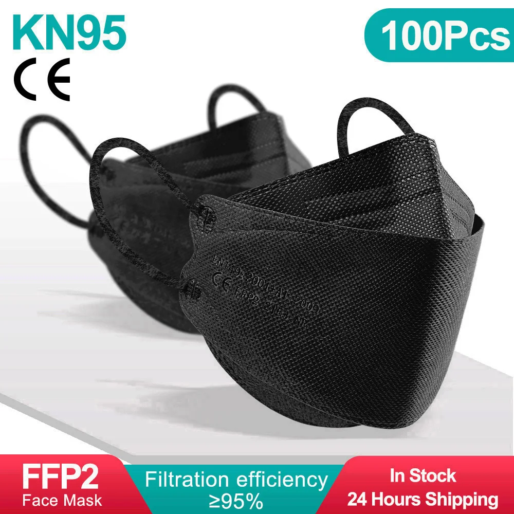 Enhanced Protective Face Mask - Adult 4-Layer Respirator Mask