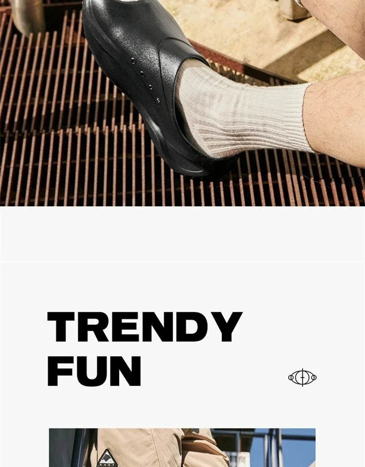 شباشب Xtep Starfall للذكور لصيف 2025 أحذية جديدة خفيفة الوزن غير رسمية قابلة للتنفس ونعل ناعم أحذية زغب مريحة 875219350001