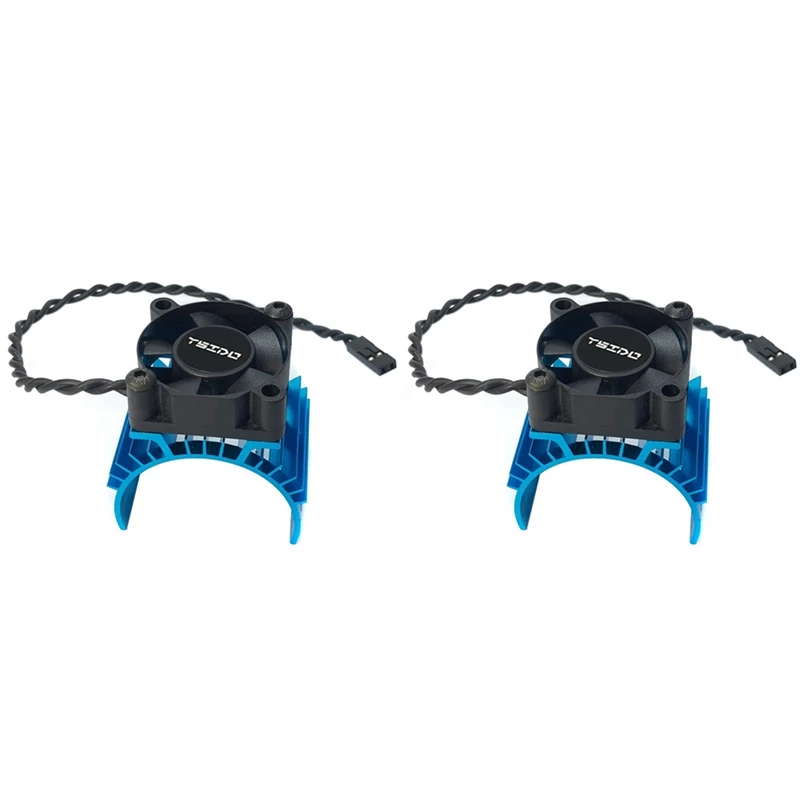 

2 кулера для охлаждения крышки радиатора двигателя для Wltoys 144001 124019 124018 124016 104001 RC автомобиля 540 550 3650 радиатор двигателя, 3