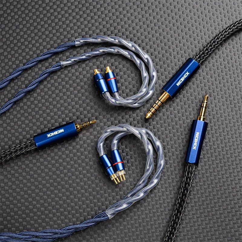 2023 New NiceHCK DualDragon 8N OCC+Microalloy CVD Graphene HiFi 