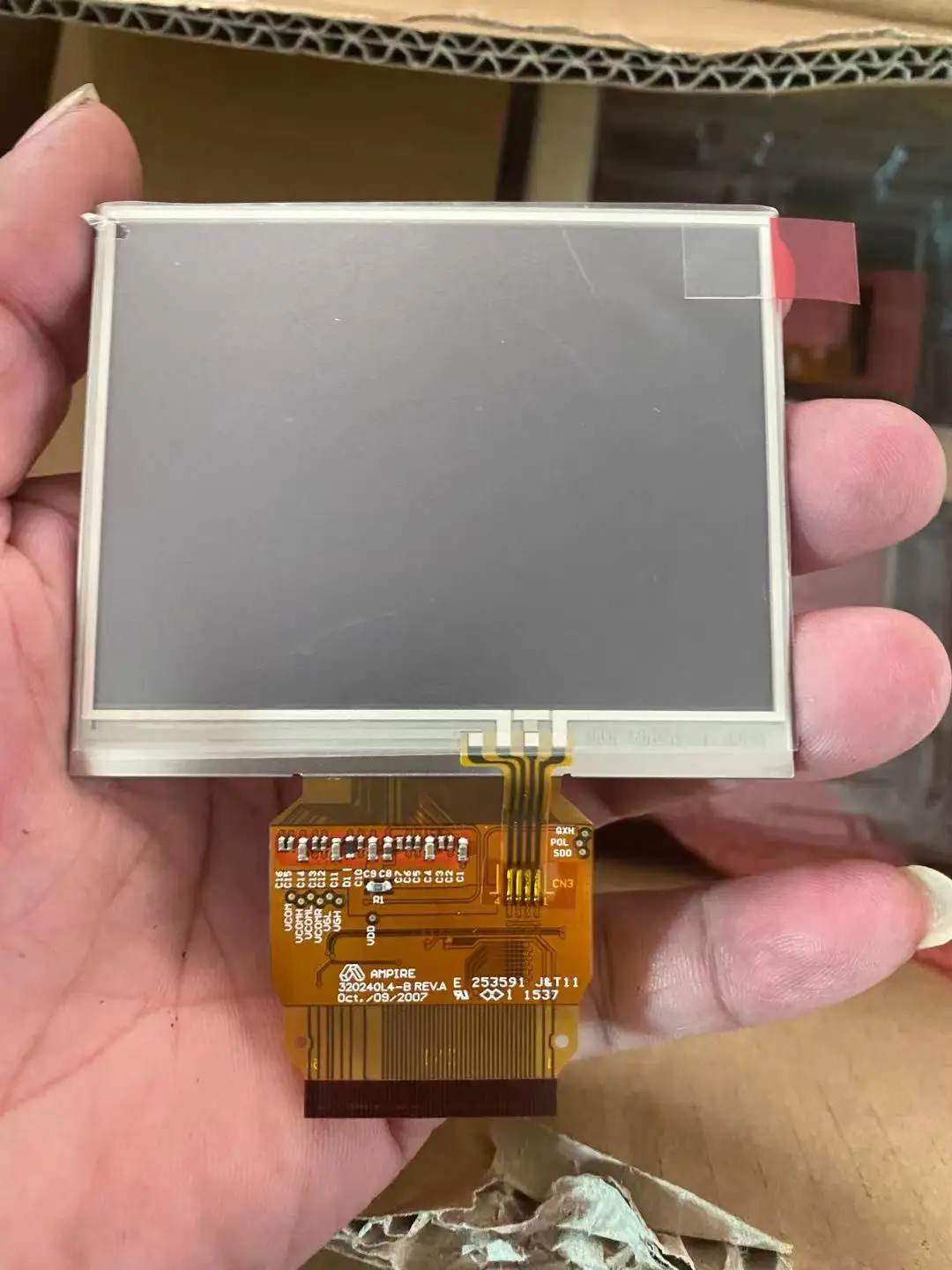 Display Lcd com Digitalizador para Peças de Reposição 35 Polegadas Am320240l4tmqwtb0h-b 320240l2-b 320240l4-b re V.a - Imagem 2