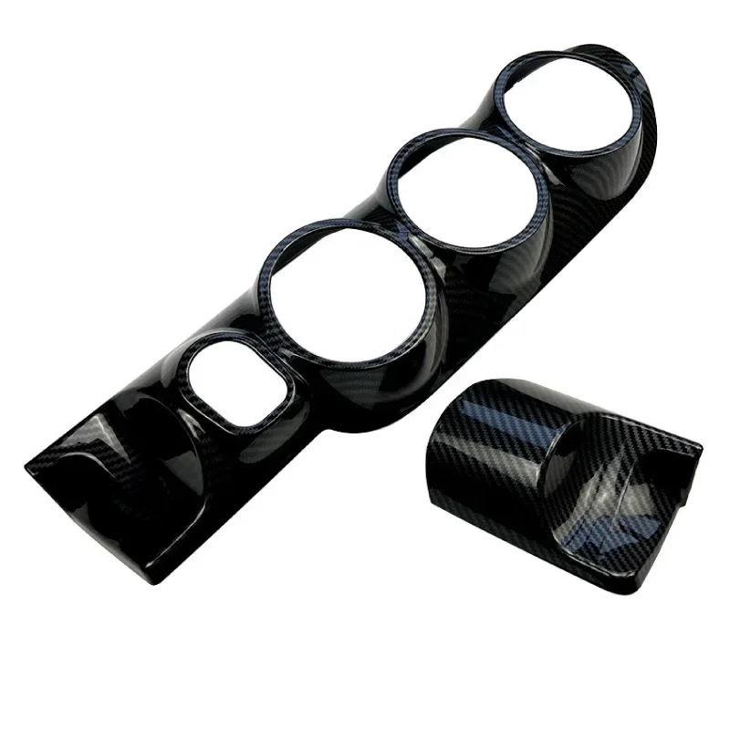 메르세데스 GLA H247 W247 2020-24 센터 AC 벤트 패널 커버 트림 ABS 카본 룩 대시 보드 장식 자동차 인테리어 액세서리
