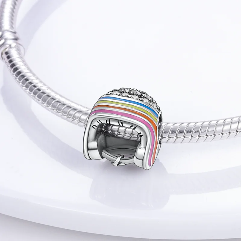 Electrocar/Scooter Charm Bead For Snake Chain Bracelets - Fits Pandora, Chamilia, Troll & More
