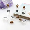10/20/30/50/100pcs Vintage Mini Glass Bottle Wishing Drifting Cork Felix Felicis Magic Potion Lucky Bottle DIY Cremation Jewelry 3