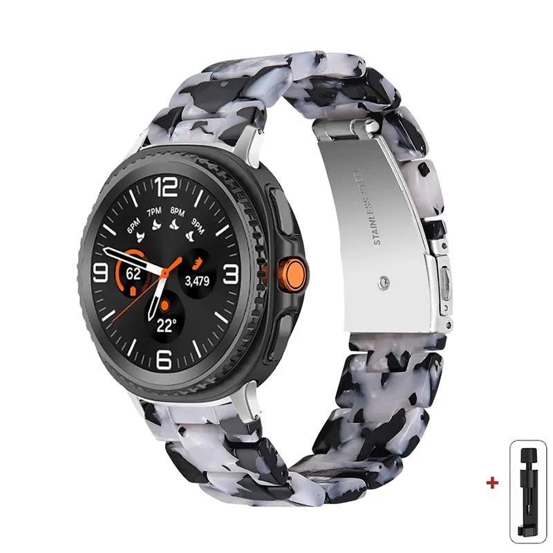 Transparent Resin Band Women's Bracelet Strap