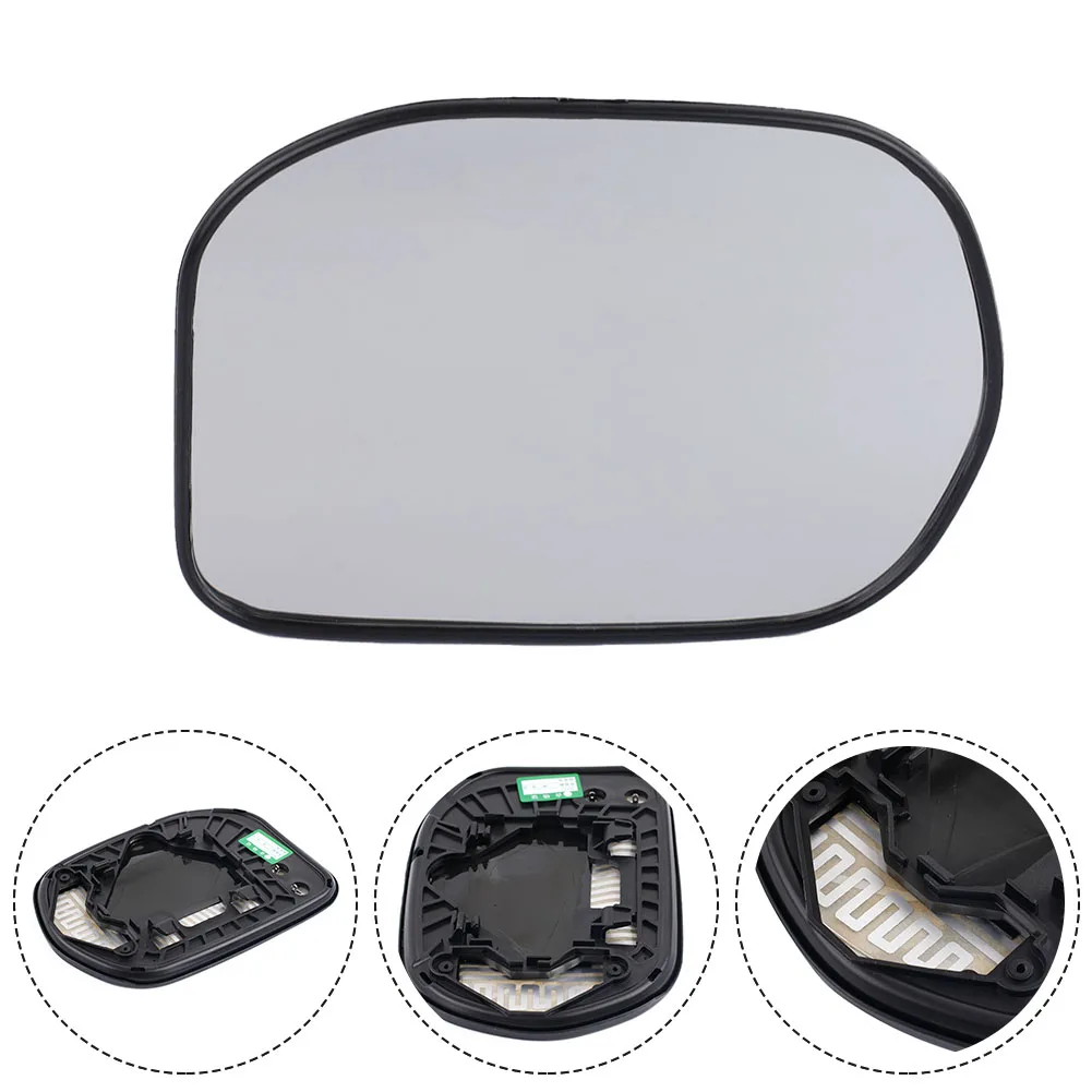 Espejo retrovisor calefactado para coche, cristal de ala lateral izquierda, compatible con Honda Civic 2006, 2007, 2008, 2009, 2010, 2011, fácil instalación