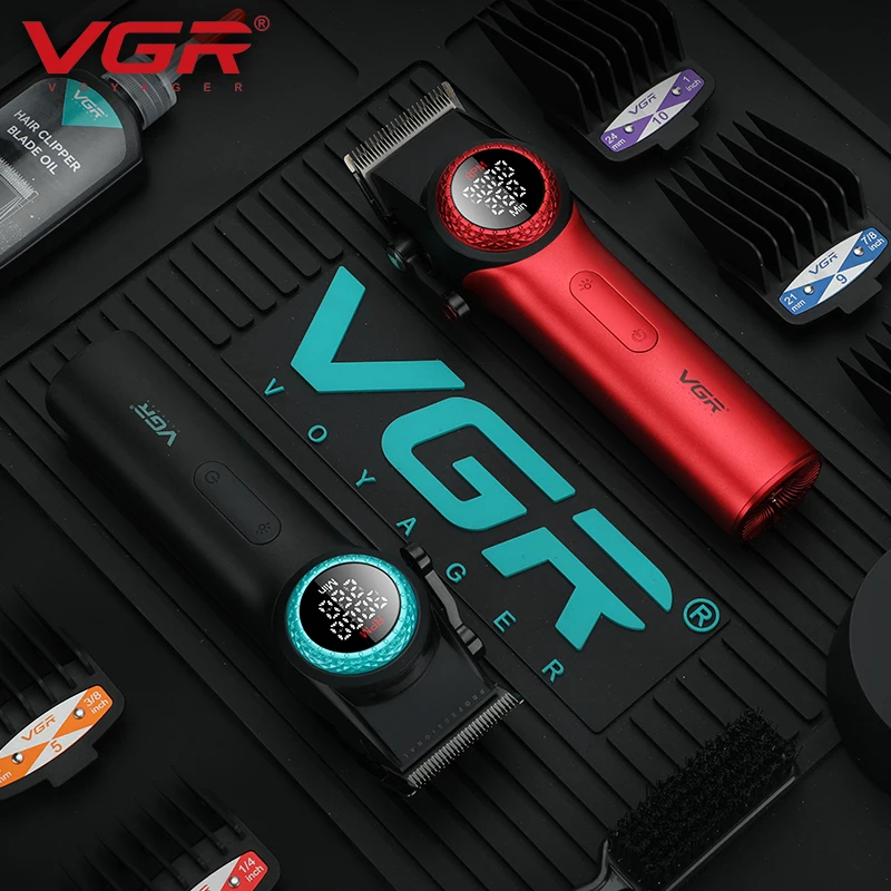 VGR المقص قص الشعر مجموعة عالية الجودة آلة قطع الش...