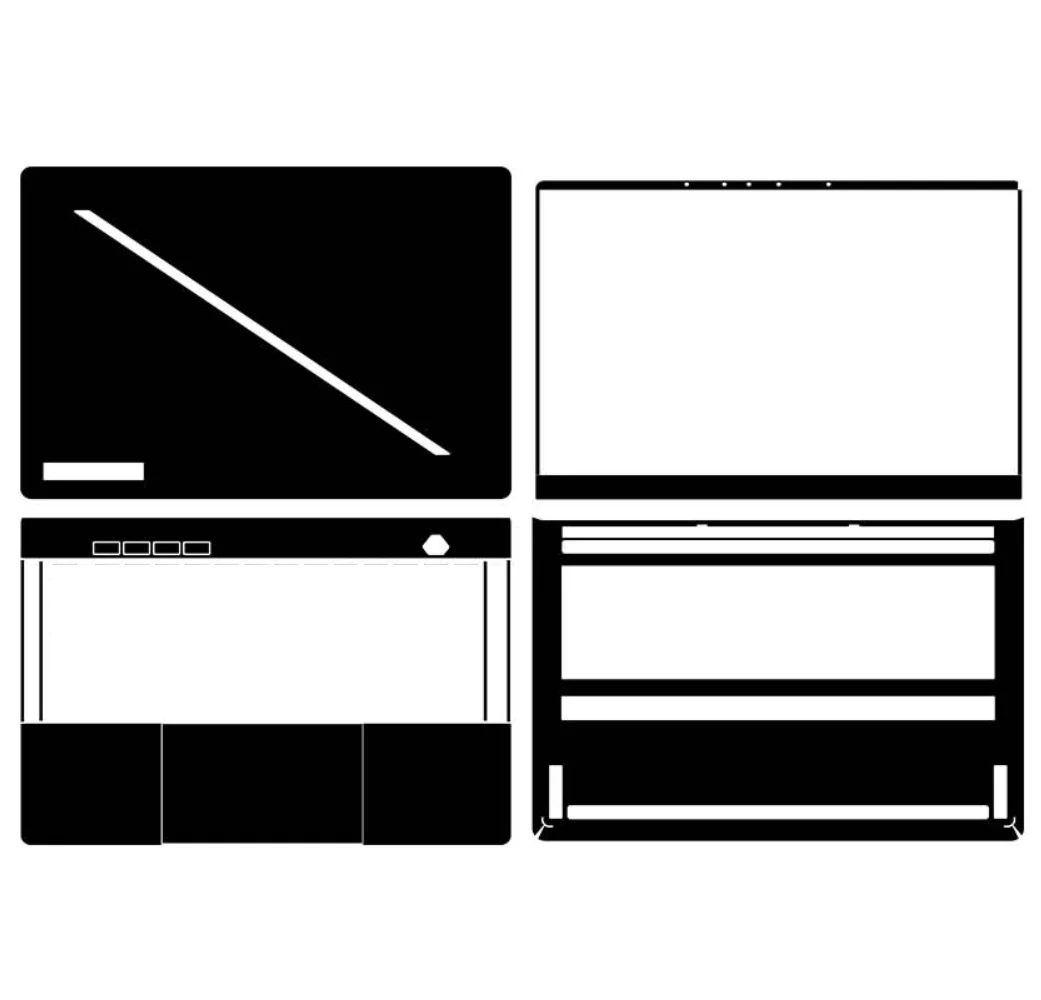 Kh Laptop Sticker Skin Decalcomanie Cover Protector Guard Per Asus Rog Zephyrus G14 Ga403