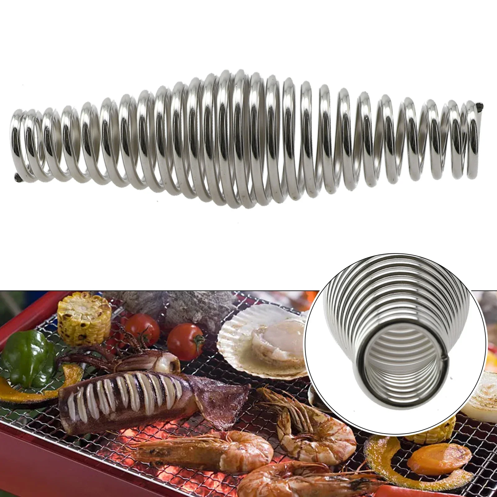 Kitchen Tool Handle Spring Replacement Tapered Design Without Burning Yourself Wood Stoves 11x3.2cm For Grills