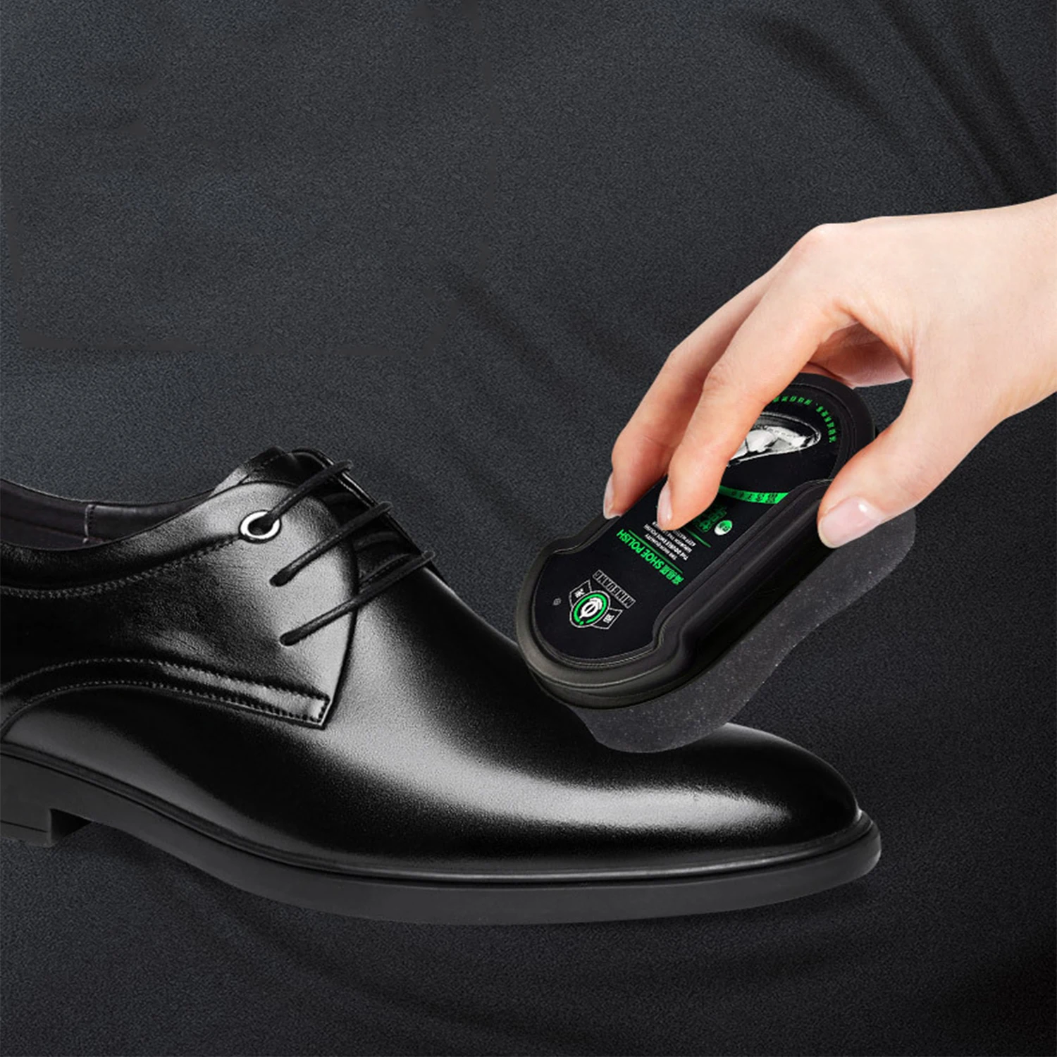 Leather Polisher Sponge Liquid Cleaning Wax Brush