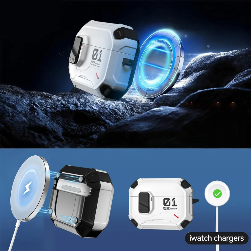 Shockproof Magnetic Lock Magsafe Case