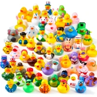 Rubber Duck Random Assortment Mini Rubber Duck Toy for Kid,Birthday Gift,Summer Beach Pool Activity Party 1