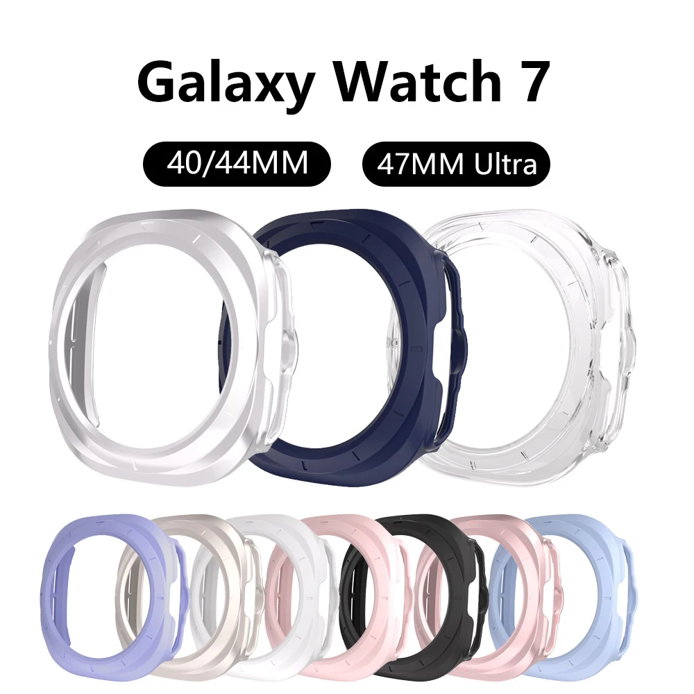Enhanced Protective Shell Case for Galaxy Watch - Durable PC Protector Frame for Smartwatch